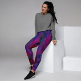 Luxe Soulstar Women's Watercolor Joggers