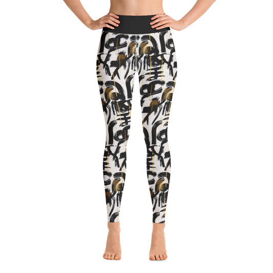 Luxe Soulstar Abstract Yoga Leggings