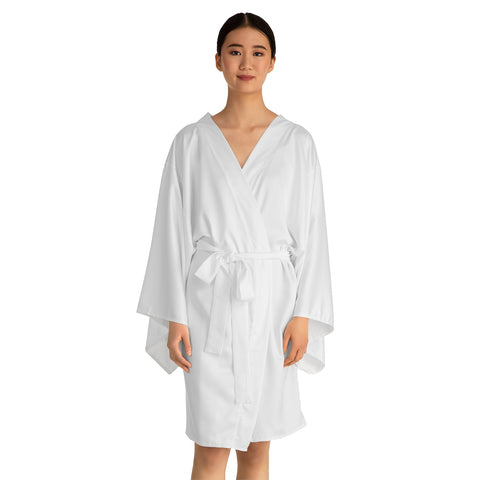 Signature Soulstar White Long Sleeve Kimono Cover-Up