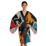 Luxe Soulstar Bold Long Sleeve Kimono Robe