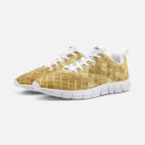 Gold Print Unisex Lightweight Athletic Sneaker