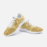 Gold Print Unisex Lightweight Athletic Sneaker