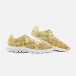 Gold Print Unisex Lightweight Athletic Sneaker