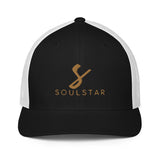 Luxe Soulstar Gold Closed-Back Trucker Cap