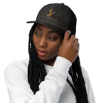 Luxe Soulstar Gold Closed-Back Trucker Cap