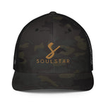 Luxe Soulstar Gold Closed-Back Trucker Cap