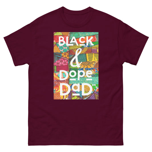 Black & Dope Dad Men's Classic Tee