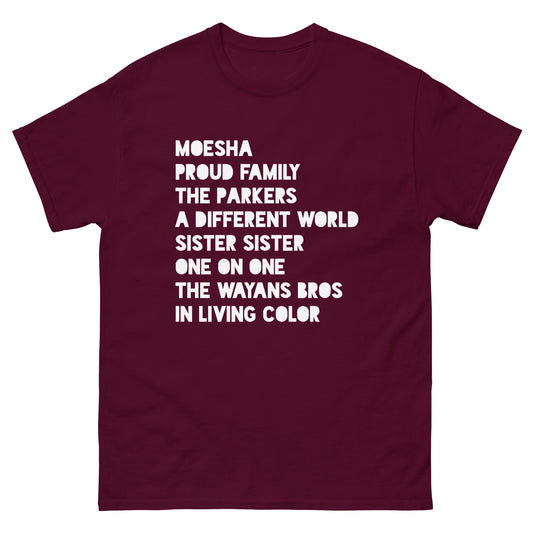 Black Sitcoms Classic Tee