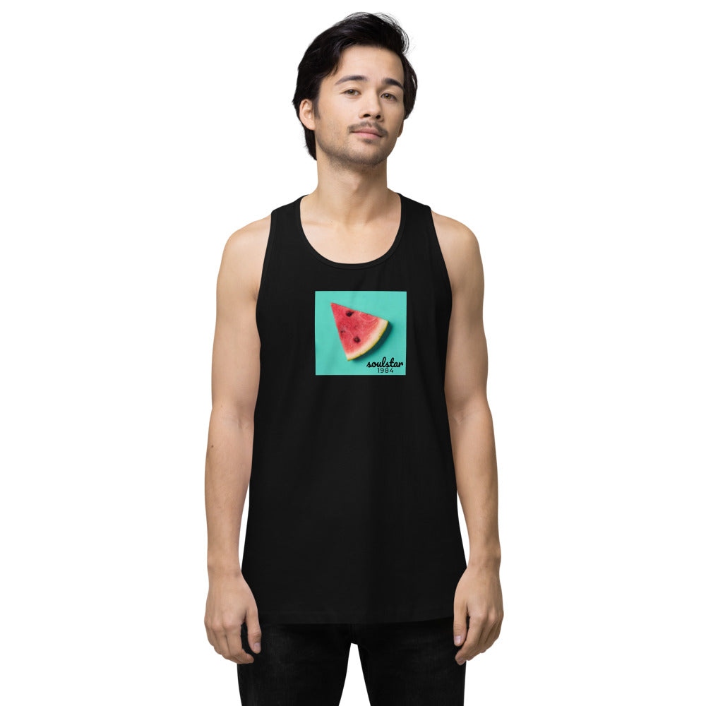 Classic Soulstar 1984 Men’s Watermelon Premium Tank Top