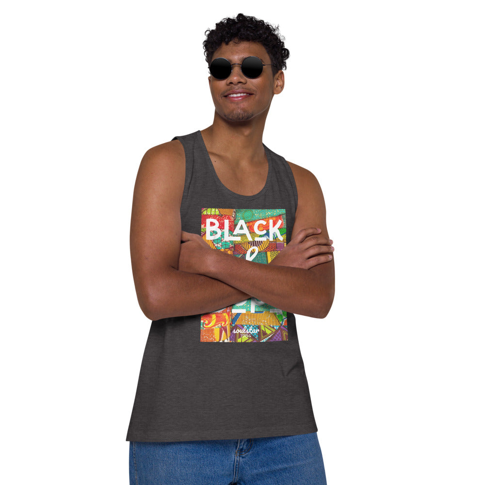 Men’s Black & Dope Premium Tank Top