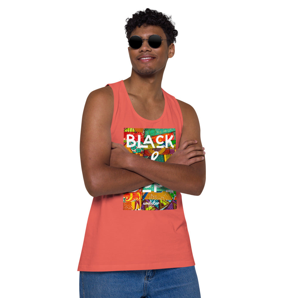 Men’s Black & Dope Premium Tank Top