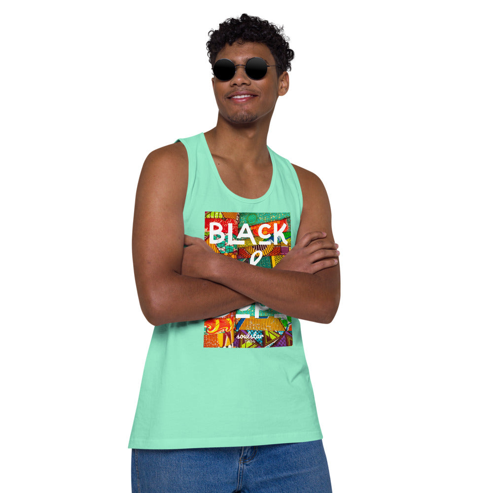Men’s Black & Dope Premium Tank Top