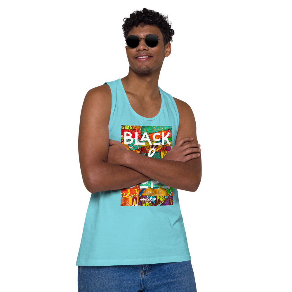Men’s Black & Dope Premium Tank Top