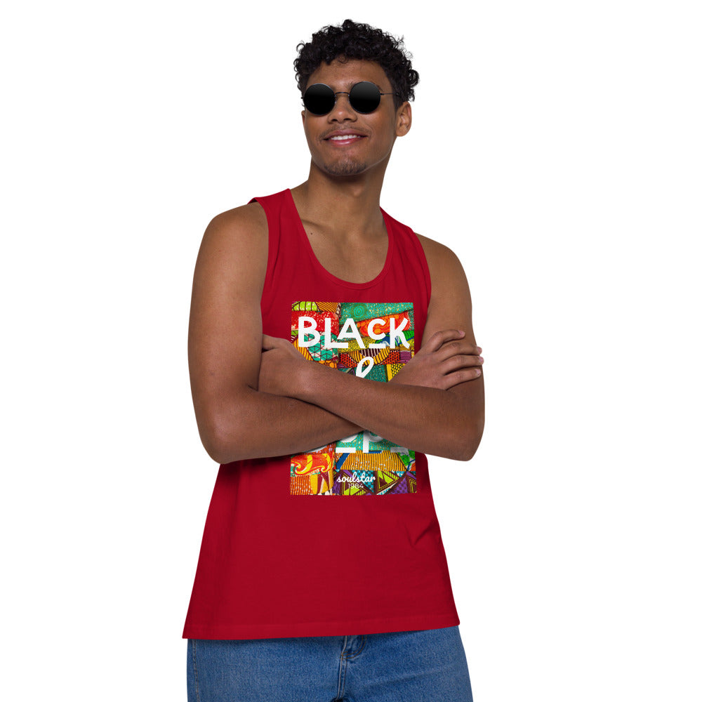 Men’s Black & Dope Premium Tank Top