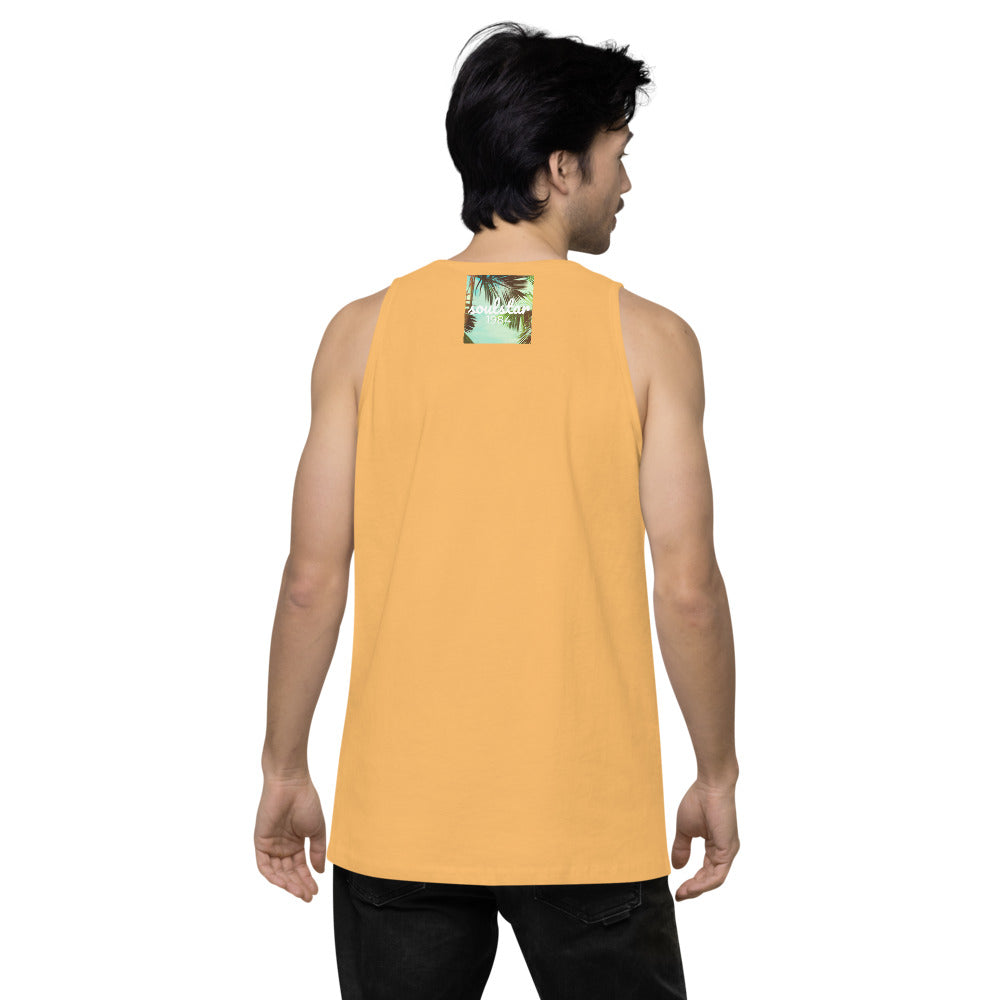 Classic Soulstar 1984 Men’s Vintage Palms Premium Tank Top