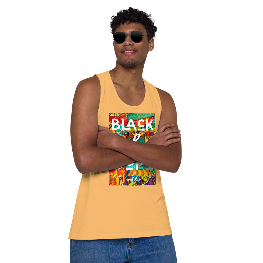 Men’s Black & Dope Premium Tank Top