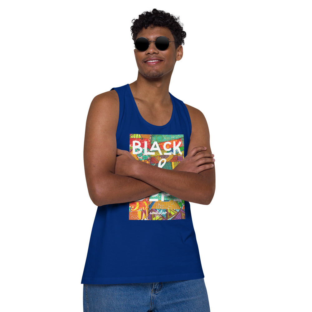 Men’s Black & Dope Premium Tank Top
