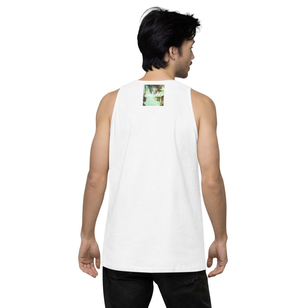 Classic Soulstar 1984 Men’s Vintage Palms Premium Tank Top