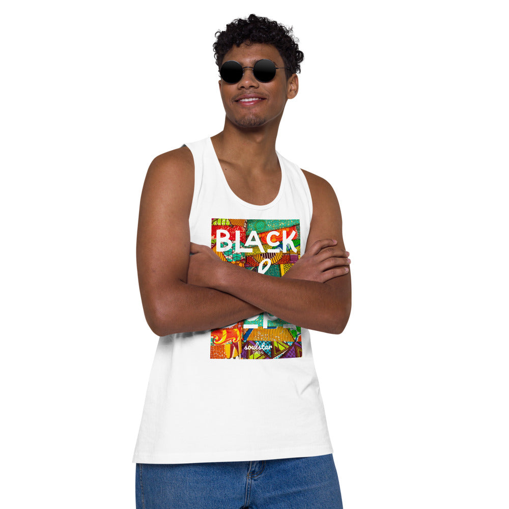 Men’s Black & Dope Premium Tank Top