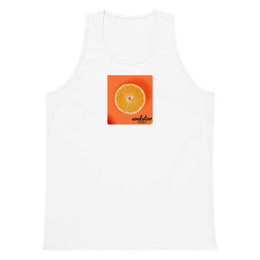 Classic Soulstar 1984 Men’s Oranges Premium Tank Top