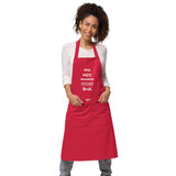 Classic Soulstar Mom Names Organic Cotton Apron