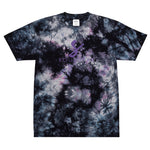 Luxe Soulstar Oversized Embroidered Tie-Dye T-Shirt