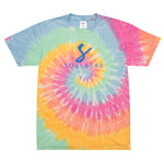 Luxe Soulstar Oversized Embroidered Tie-Dye T-Shirt