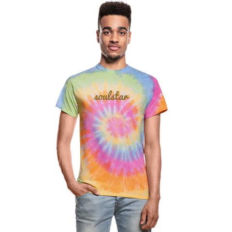 Classic Soulstar Unisex Tie Dye T-Shirt - rainbow