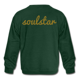 Classic Soulstar Kid's Crewneck Sweatshirt - forest green