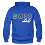 BOSS Lady Heavy Blend Adult Hoodie - royal blue