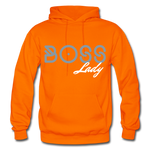 BOSS Lady Heavy Blend Adult Hoodie - orange