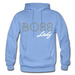 BOSS Lady Heavy Blend Adult Hoodie - carolina blue