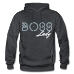 BOSS Lady Heavy Blend Adult Hoodie - charcoal gray