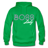BOSS Lady Heavy Blend Adult Hoodie - kelly green