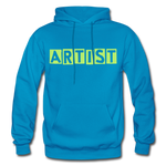 ARTIST Heavy Blend Adult Hoodie - turquoise