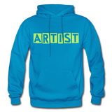 ARTIST Heavy Blend Adult Hoodie - turquoise