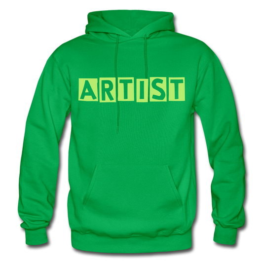 ARTIST Heavy Blend Adult Hoodie - kelly green