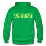 ARTIST Heavy Blend Adult Hoodie - kelly green