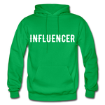 INFLUENCER Heavy Blend Adult Hoodie - kelly green