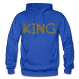 KING Heavy Blend Adult Hoodie - royal blue