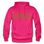 KING Heavy Blend Adult Hoodie - fuchsia