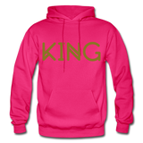 KING Heavy Blend Adult Hoodie - fuchsia