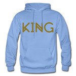 KING Heavy Blend Adult Hoodie - carolina blue