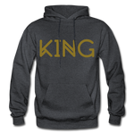 KING Heavy Blend Adult Hoodie - charcoal gray