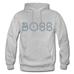 BOSS Heavy Blend Adult Hoodie - heather gray