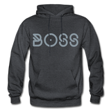 BOSS Heavy Blend Adult Hoodie - charcoal gray