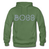 BOSS Heavy Blend Adult Hoodie - military green