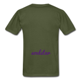 LOVE WINS Adult T-Shirt - military green