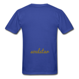 GOLDEN Adult T-Shirt - royal blue