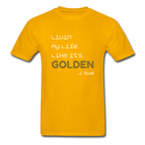 GOLDEN Adult T-Shirt - gold
